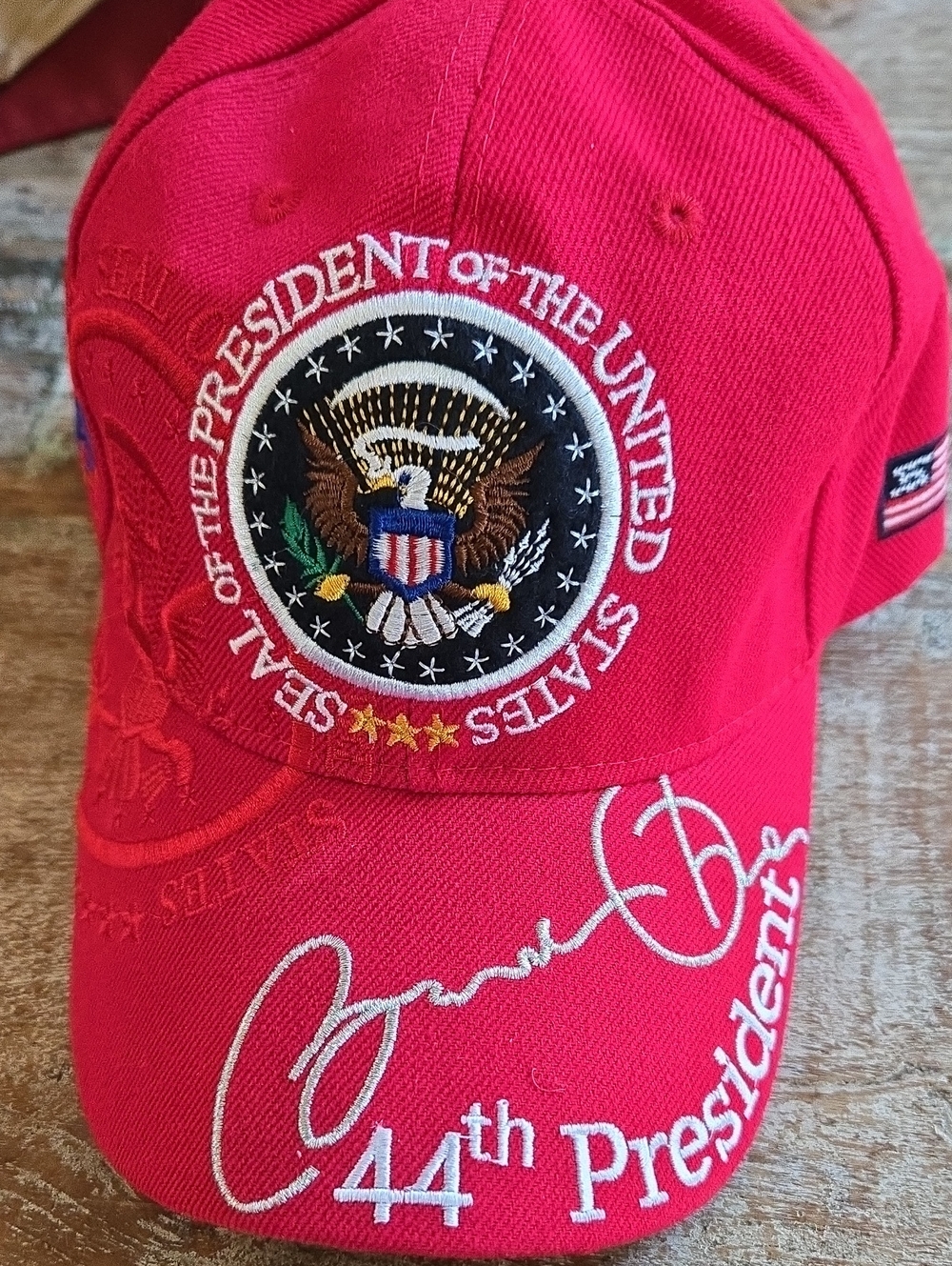 VTG Barack Obama 44th President Hat Near Mint USA Inaugural Edition (BIN 009)